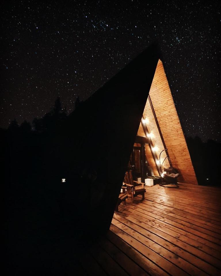 Nordik Cabin - Aframe With 2 Bedrooms Marisel Ngoại thất bức ảnh