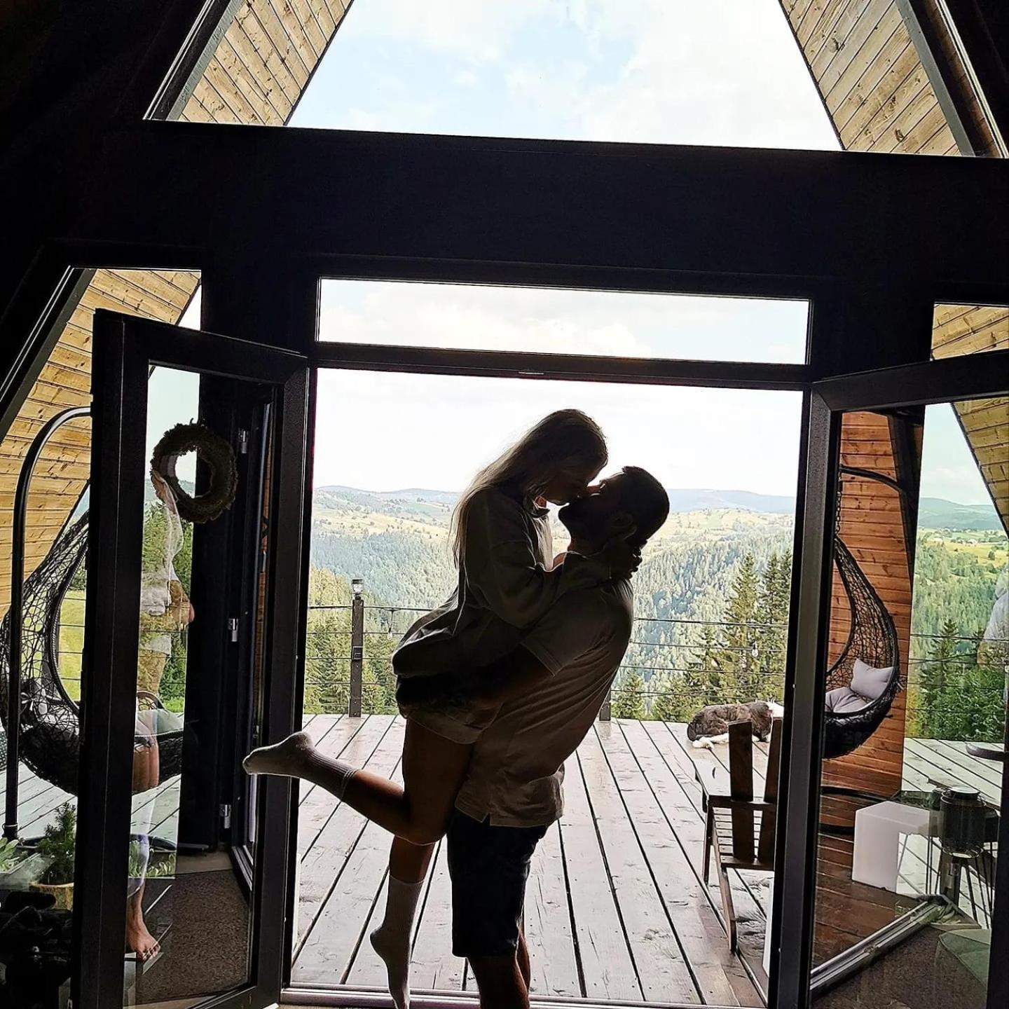 Nordik Cabin - Aframe With 2 Bedrooms Marisel Ngoại thất bức ảnh